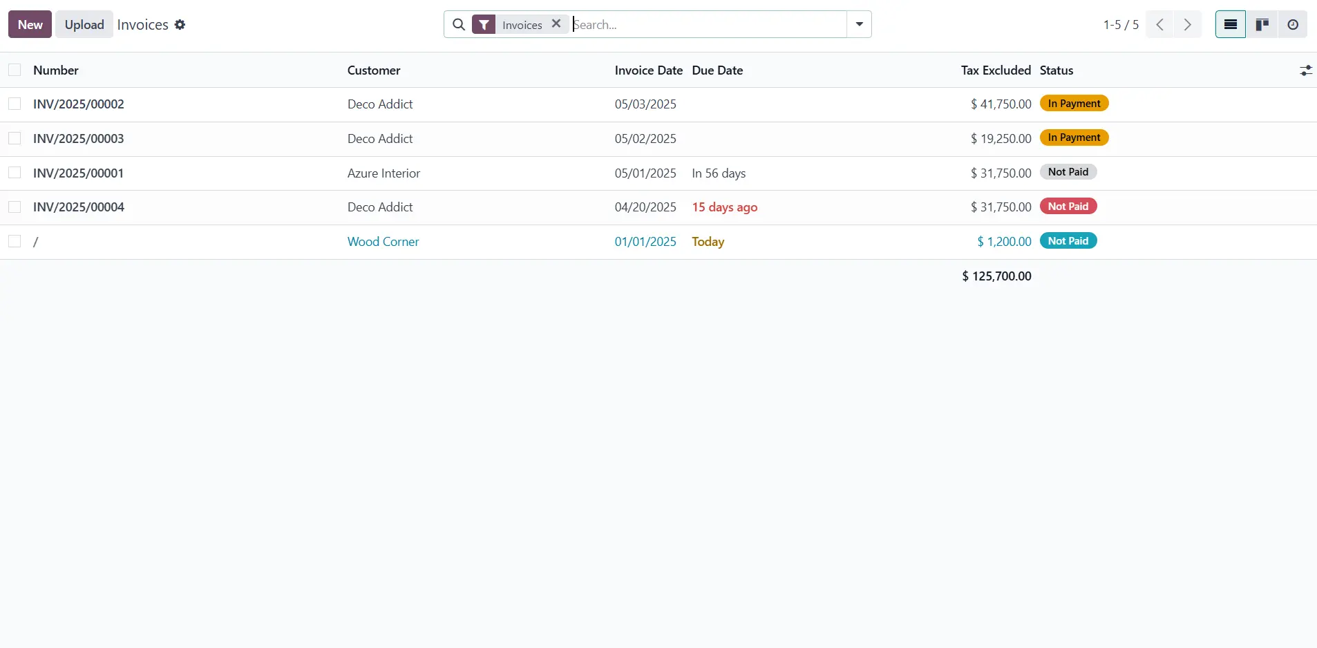 Odoo Invoicing