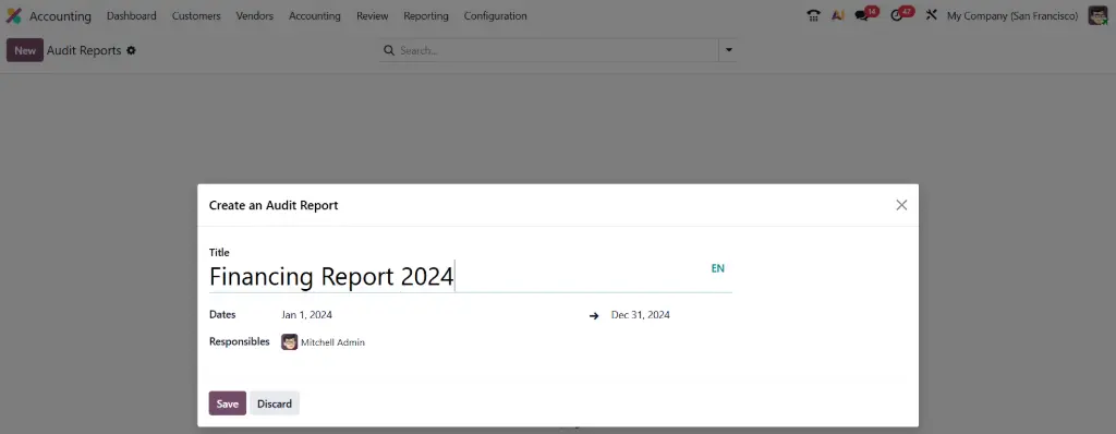 Odoo 19 Accounting