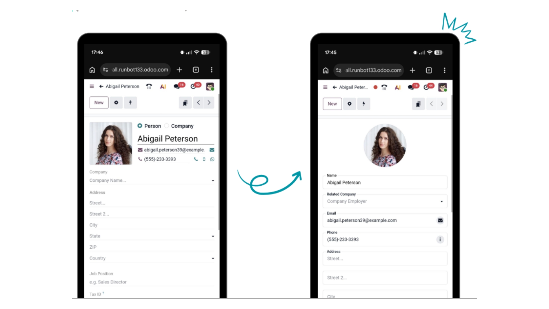 Odoo 20 Mobile