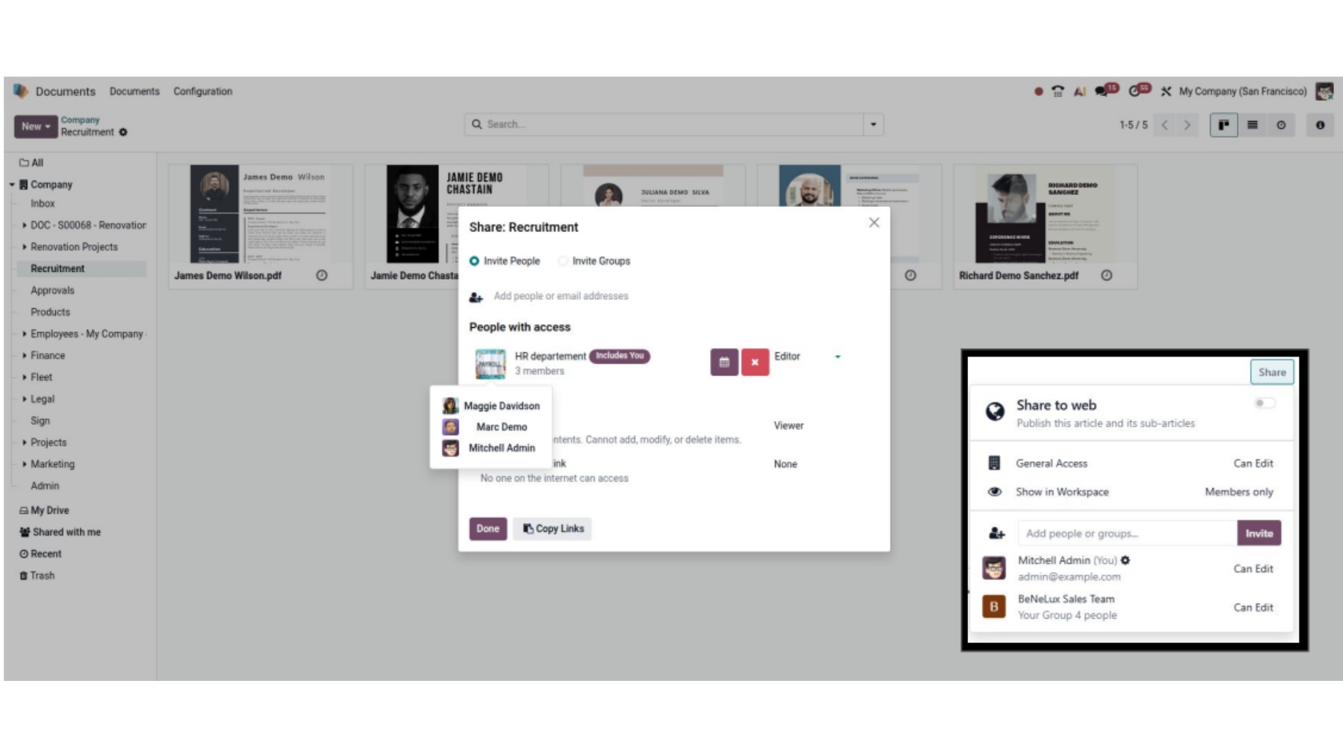 Odoo 20 Documents/Knowledge
