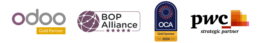 Odoo Gold Partner - BOP Alliance - OCA Platinum Sponsor - pwc strategic partner