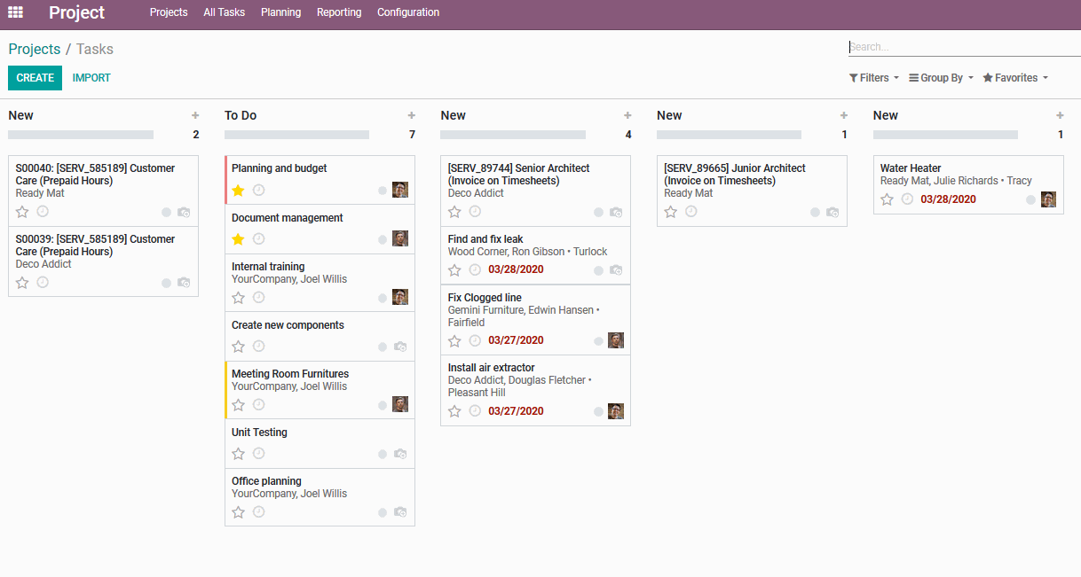 Odoo • Image and Text